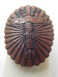 RARE ITEM! 1938 PRE WW2 JAPANESE BADGE TOKYO AIR DEFENSE CORPS JAPAN MEDAL ARMY WAR WWII AA GUN