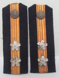WW2 JAPANESE NAVY SUB-LIEUTENANT SHOULDER BOARDS EPAULETTES JAPAN WWII