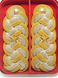 WW2 JAPANESE ARMY OFFICER MAJOR EPAULETTES SHOULDER BOARDS JAPAN WWII