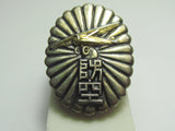 RARE ONE! 1936 PRE WW2 JAPANESE BADGE OSAKA AIR DEFENSE MANEUVERS