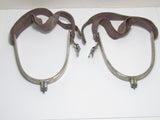 WW2 IMPERIAL JAPANESE ARMY CAVALRY OFFICER'S SPURS BADGE GUARD AWARD WWII HELMET