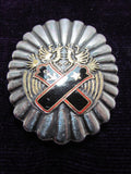 NAMED PURE SILVER WW2 JAPANESE IMPERIAL SOLDIER RELIEF BADGE ARMY VETERAN SILVER Medal