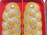 WW2 JAPANESE ARMY OFFICER MAJOR EPAULETTES SHOULDER BOARDS JAPAN WWII