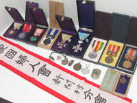 AMAZING JAPANESE MEDAL LOT ~ WW2, PRE, POST WW2 JAPANESE MEDALS, BADGES