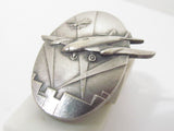 VERY RARE ONE! 1937 PRE WW2 JAPANESE BADGE OSAKA AIR DEFENSE MANEUVERS