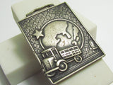 VERY RARE! WW2 IMPERIAL JAPANESE ARMY SHINA JIHEN "ENTERING THE WAR" BADGE JAPAN CHINA INCIDENT WAR