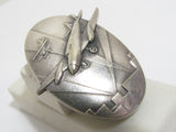 VERY RARE ONE! 1937 PRE WW2 JAPANESE BADGE OSAKA AIR DEFENSE MANEUVERS