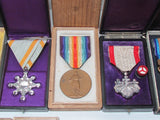 AMAZING JAPANESE MEDAL LOT ~ WW2, PRE, POST WW2 JAPANESE MEDALS, BADGES, ETC.