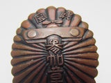 RARE ITEM! 1938 PRE WW2 JAPANESE BADGE TOKYO AIR DEFENSE CORPS JAPAN MEDAL ARMY WAR WWII AA GUN