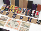 ALL WW2 AND BEFORE WW2 MEDAL, BADGE, WAR BOND, MONEY LOT WWII