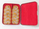 WW2 JAPANESE ARMY OFFICER MAJOR EPAULETTES SHOULDER BOARDS JAPAN WWII