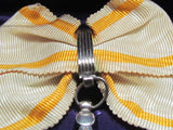 WW2 JAPANESE MEDAL ORDER OF SACRED TREASURE SILVER FEMALE BADGE JAPAN NURSE WWII
