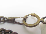 WATCH THE FILM! VERY RARE! 1932 JAPANESE ARMY MANEUVERS BADGE ON POCKET WATCH CHAIN