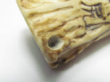 NAMED 1937 JAPANESE TRENCH ART medal WWII NETSUKE CHINA INCIDENT WAR