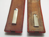 MISMATCHED WW2 JAPANESE ARMY SECOND LIEUTENANT OFFICER SHOULDER BOARDS WWII Epaulette MEDAL BADGE WAR