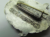 SPECIFIC UNIT BADGE! 1937 PRE WW2 JAPANESE BADGE OSAKA CITY AIR DEFENSE MANEUVERS