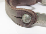 WW2 IMPERIAL JAPANESE ARMY CAVALRY OFFICER'S SPURS BADGE GUARD AWARD WWII HELMET