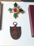 AMAZING JAPANESE MEDAL LOT ~ WW2, PRE, POST WW2 JAPANESE MEDALS, BADGES, ETC.