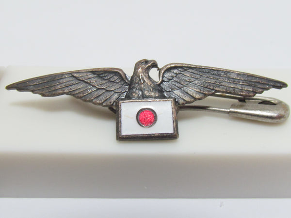 WW2 JAPANESE DAI NIPPON AIR FLIGHT BOY SCOUTS BADGE JAPAN WAR WWII AA GUN