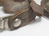 WW2 IMPERIAL JAPANESE ARMY CAVALRY OFFICER'S SPURS BADGE GUARD AWARD WWII HELMET