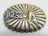 RARE ONE! 1936 PRE WW2 JAPANESE BADGE OSAKA AIR DEFENSE MANEUVERS