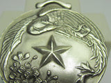 1934 PRE WW2 JAPANESE ARMY BADGE ARMY SPECIAL MANEUVERS HOKKAIDO JAPAN