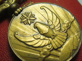 RARE "SMALL DOVE TYPE" WW2 JAPANESE MEDAL NOMONHAN BORDER INCIDENT MANCHUKUO MANCHURIA 1939 BADGE WWII
