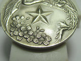 1934 PRE WW2 JAPANESE ARMY BADGE ARMY SPECIAL MANEUVERS HOKKAIDO JAPAN