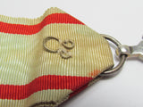 "M"  HALLMARK WW2 JAPANESE AUSPICIOUS CLOUDS MEDAL SILVER IN ORIGINAL CASE