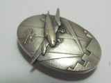 VERY RARE ONE! 1937 PRE WW2 JAPANESE BADGE OSAKA AIR DEFENSE MANEUVERS