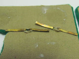 RARE WW2 JAPANESE ARMY COLLAR CAVALRY REGIMENT INSIGNIA JAPAN RIFLE FLAG WWII