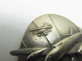 VERY RARE ONE! 1937 PRE WW2 JAPANESE BADGE OSAKA AIR DEFENSE MANEUVERS