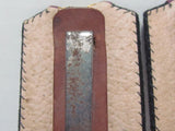 RARE SET! WW2 JAPANESE NAVY ENGINEERING OFFICER SUB-LIEUTENANT SHOULDER BOARDS EPAULETTES JAPAN WWII