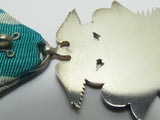 ANTIQUE MEIJI ERA IMPERIAL JAPANESE GOLDEN KITE MEDAL SILVER JAPAN ORDER