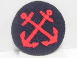 WW2 JAPANESE NAVY RATING BADGE INSIGNIA JAPAN RANK PATCH ROUND WWII
