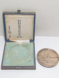 1930 IMPERIAL JAPANESE NAVY TABLE MEDAL PRE WW2 BATTLESHIP GUNS BADGE WWII JAPAN
