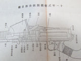 WW2 JAPANESE ARMY MACHINE GUN BOOK TYPE 11 LIGHT BADGE JAPAN MEDAL WWII MG NAVY