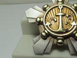 RARE ONE. VERY RARE WW2 JAPANESE BADGE WAR MEDAL IMPERIAL SEAFARER RELIEF ASSOCIATION NAVY SILVER OLD