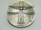 SHINA JIHEN JAPANESE NAVY TABLE MEDAL PRE WW2 BADGE 1937 JAPAN CHINA WAR
