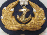 WW2 JAPANESE NAVY NON COMMISSIONED OFFICER (NCO) CAP BADGE WWII