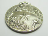 1934 PRE WW2 JAPANESE ARMY BADGE ARMY SPECIAL MANEUVERS HOKKAIDO JAPAN