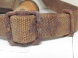 WW2 JAPANESE ARMY CANTEEN WWII JAPAN WAR DATED 1942 CAP MEDAL BADGE