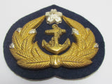 WW2 JAPANESE NAVY NON COMMISSIONED OFFICER (NCO) CAP BADGE WWII