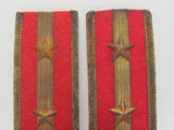 WITH BONUS. WW2 JAPANESE ARMY CAPTAIN OFFICER SHOULDER BOARDS WWII Epaulette MEDAL BADGE WAR