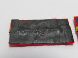 WW2 IMPERIAL JAPANESE ARMY lieutenant COLLAR TAB SET RANK WWII