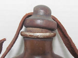WW2 JAPANESE ARMY CANTEEN WWII JAPAN WAR DATED 1942 CAP MEDAL BADGE