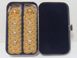 WW2 JAPANESE ARMY CAPTAIN EPAULETTES SHOULDER BOARD JAPAN MEDAL WWII
