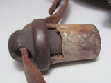 WW2 JAPANESE ARMY CANTEEN WWII JAPAN WAR DATED 1942 CAP MEDAL BADGE
