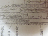 WW2 JAPANESE ARMY MACHINE GUN BOOK TYPE 11 LIGHT BADGE JAPAN MEDAL WWII MG NAVY