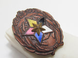 RARE ONE. WW2 JAPANESE IMPERIAL MANCHURIA VETERAN SUPPORT BADGE JAPAN